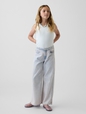 Kids Low Rise Stride Wide-Leg Jeans