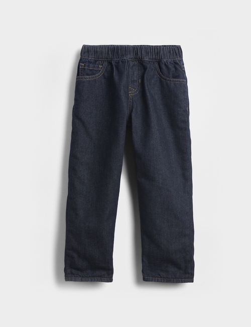 Baby & Toddler Flannel-Lined Baggy Jeans