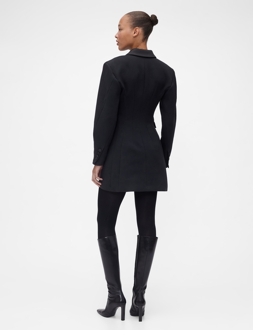 GAP STUDIO SATIN BLAZER DRESS