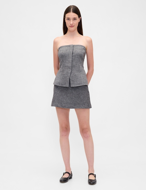 TAILORED MINI SKORT - PVL