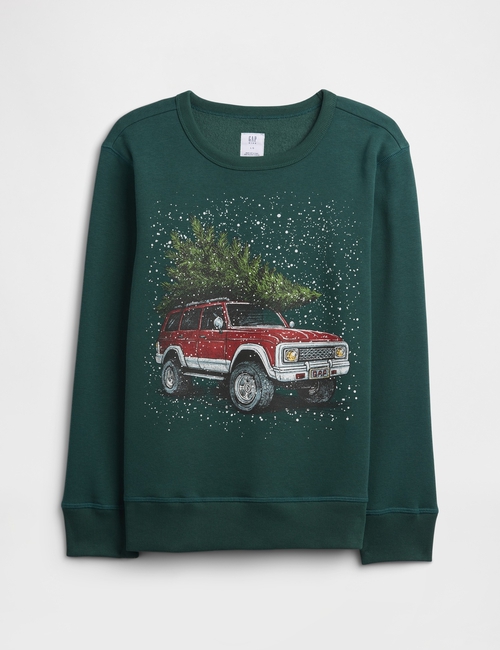 Kids Crewneck Graphic Sweatshirt