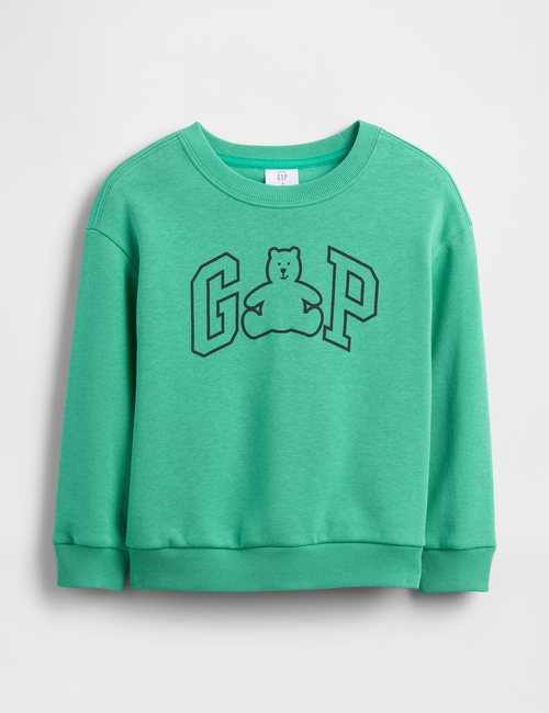 babyGap Logo Relaxed Crewneck Sweatshirt
