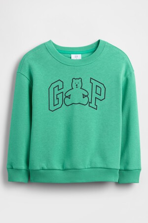 babyGap Logo Relaxed Crewneck Sweatshirt