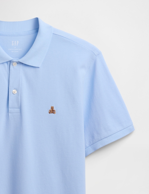 Brannan Bear Stretch Pique Polo Shirt