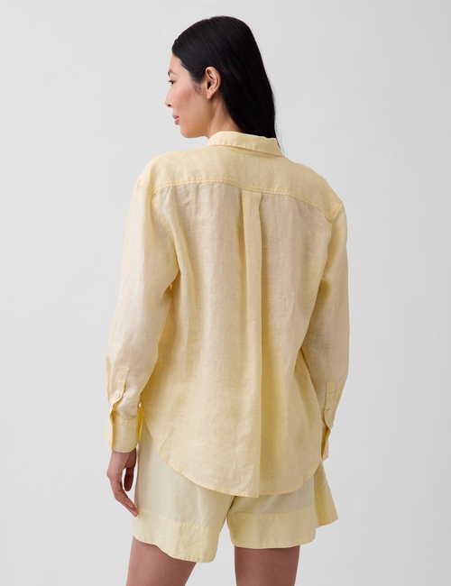 100% Linen Oversized Shirt