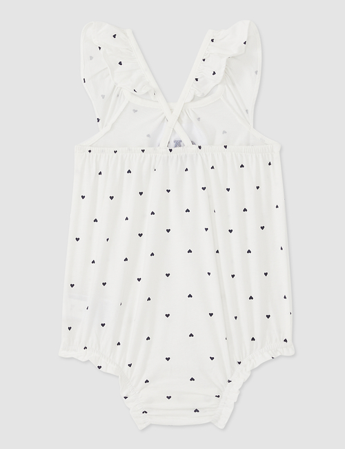 Baby Gap Logo Ruffle Sleeve Jumpsuit