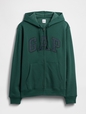 Relaxed Gap Logo Zip Hoodie