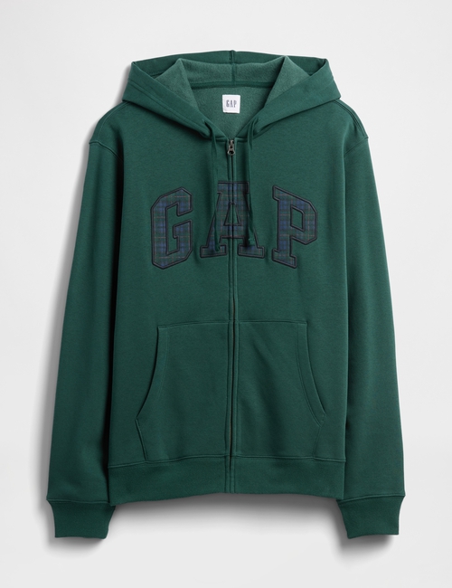 Relaxed Gap Logo Zip Hoodie