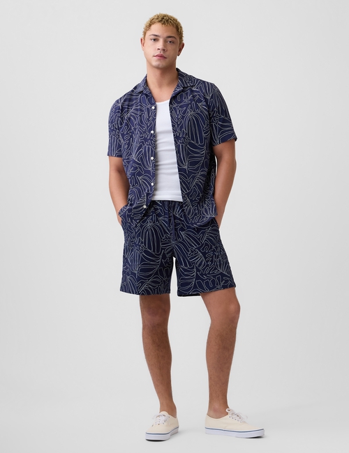 Linen-Blend Vacay Shirt in Standard Fit