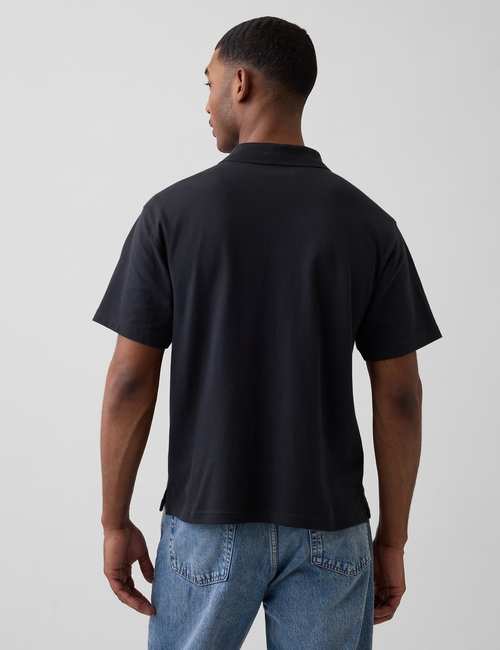Relaxed Pique Polo
