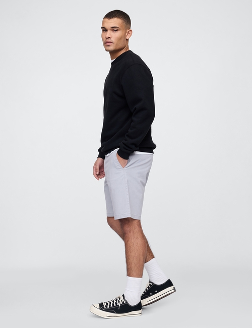 9" Essential Khaki Shorts