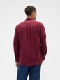 Stretch Poplin Shirt in Standard Fit