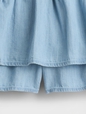 FLOUNCE DNM SKORT