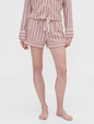 GAP X SUMMER FRIDAYS PRINTED FLANNEL PJ SHORTSTR