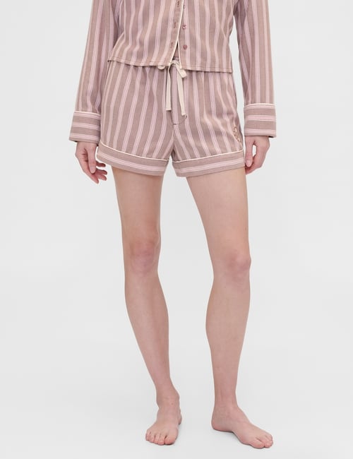 GAP X SUMMER FRIDAYS PRINTED FLANNEL PJ SHORTSTR