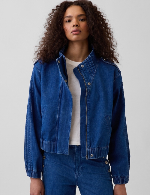 Gap × HFR Denim Pintuck Jacket by Atelier Ndigo