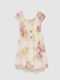 Kids Floral Tiered Dress