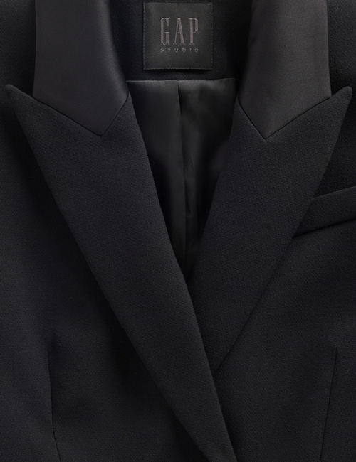 GAP STUDIO SATIN BLAZER DRESS