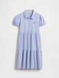 Kids Brannan Bear Tiered Shirtdress