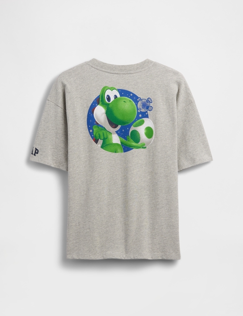 Kids Super Mario Relaxed Graphic T-Shirt