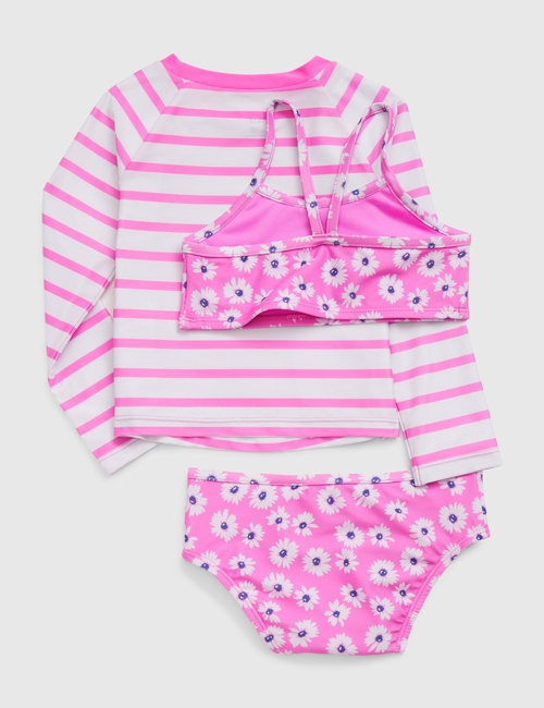 Toddler Recycled Swim Three-Piece Set