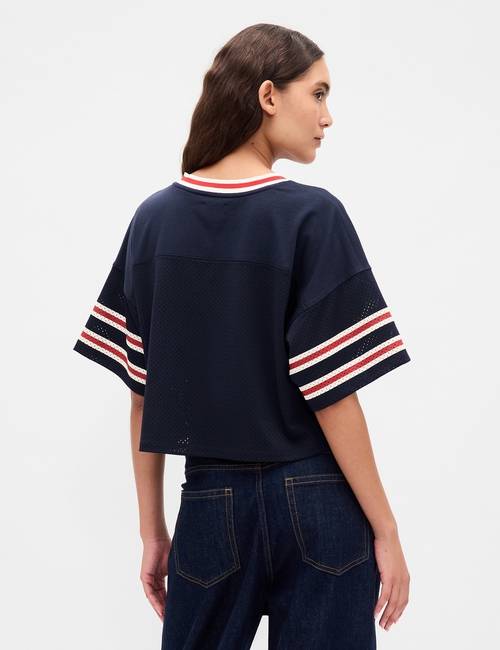 Organic Cotton Crop Jersey T-Shirt