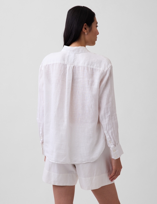100% Linen Oversized Shirt