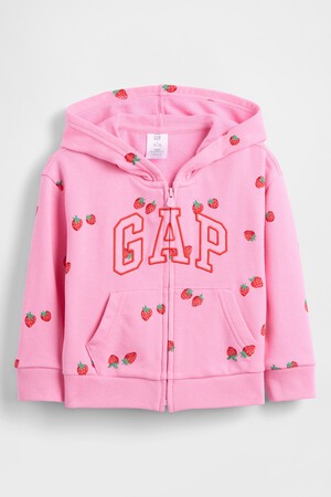babyGap Relaxed Logo French Terry Zip Hoodie