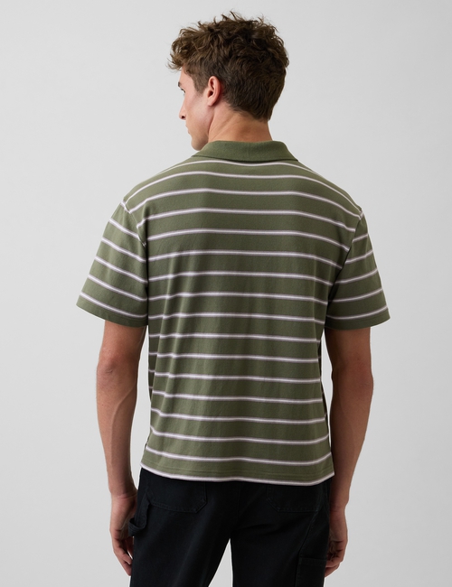 Relaxed Pique Polo
