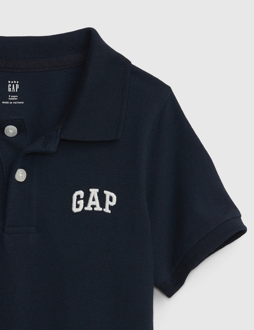 babyGap Logo Pique Polo Shirt