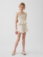 GAUZE RFL HEM PO SHORT