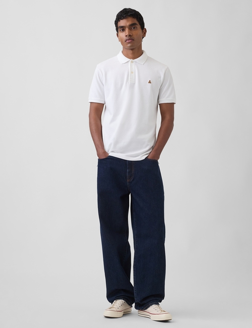 Brannan Bear Stretch Pique Polo Shirt