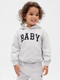 Gap × Sandy Liang Baby & Toddler VintageSoft Logo Hoodie
