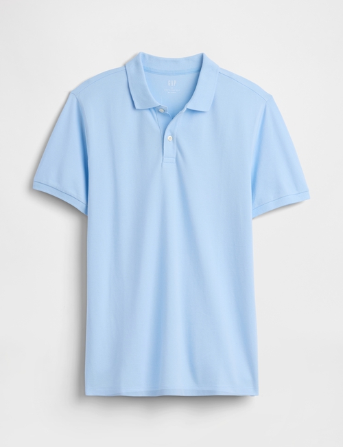 V-STRETCH PIQUE POLO - SOLID
