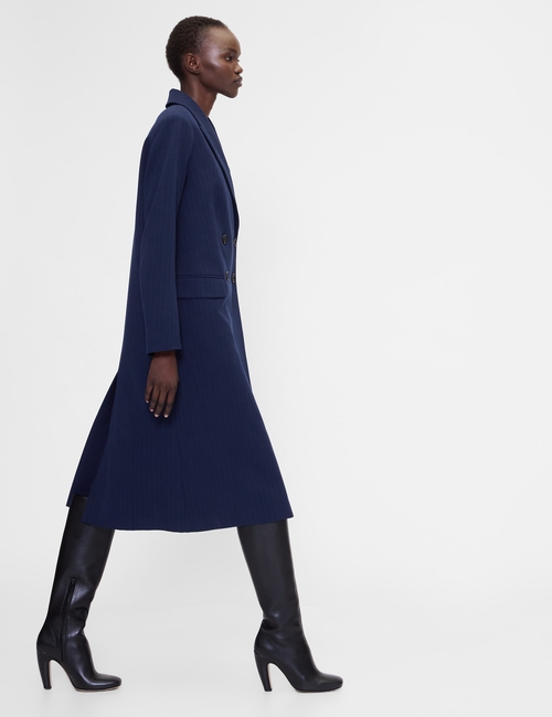GapStudio Double-Breasted Tailored Car Coat