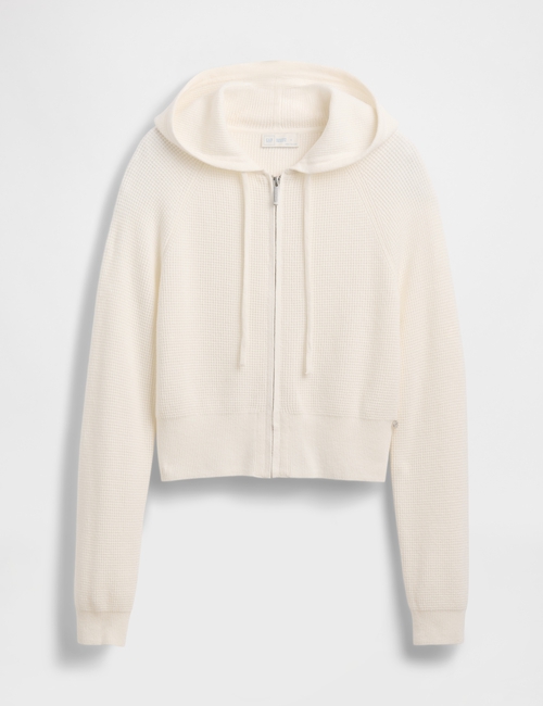 Gap × Summer Fridays CashSoft Waffle Crop Hoodie