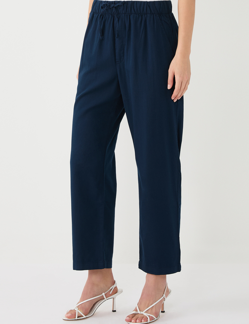 Mid Rise Easy Twill Pants