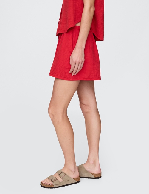 Cotton Gauze Easy Shorts