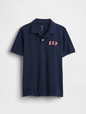 Kids Gap Logo Pique Polo Shirt