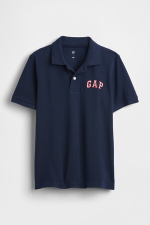 Kids Gap Logo Pique Polo Shirt