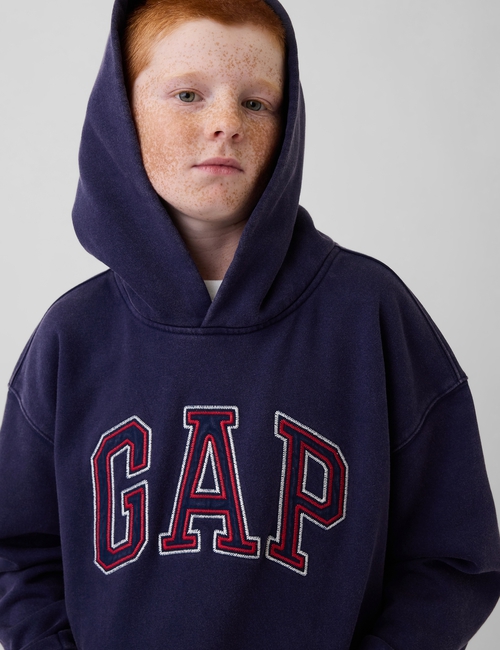 Kids VintageSoft Arch Logo Hoodie