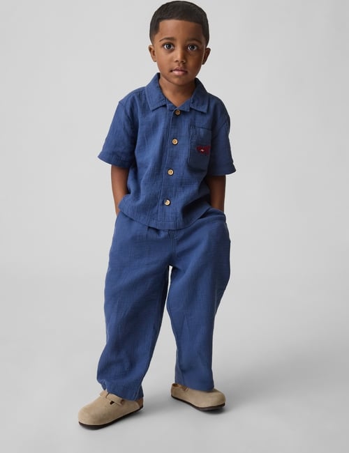 QUILTED SS TOP/PANTSET