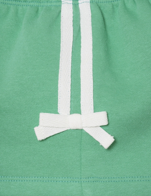 LS ATHLETIC FLC CREW X SHORT SET