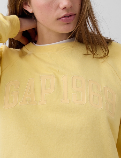 French Terry Raglan Logo Sweatshirt