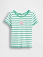 Baby & Toddler Embroidered Logo Rib T-Shirt