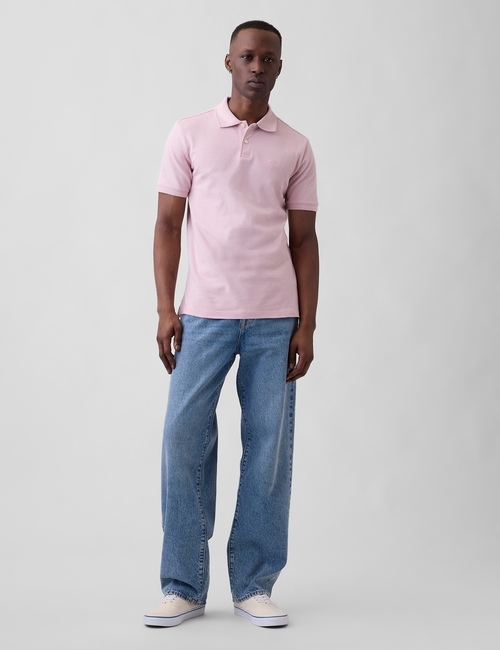 Gap Logo Pique Polo Shirt