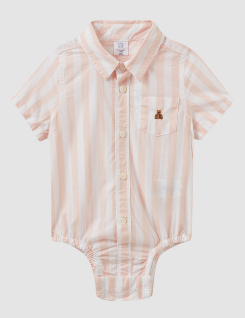 Baby Poplin Bodysuit