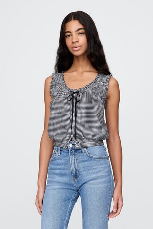 GAP X DOEN BTTN FRNT TANK SHIRT