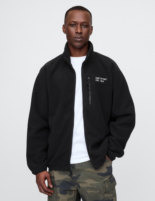 Gap Logo Arctic Fleece Zip Jacket