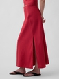 MAXI SLIP SKIRT - LINEN